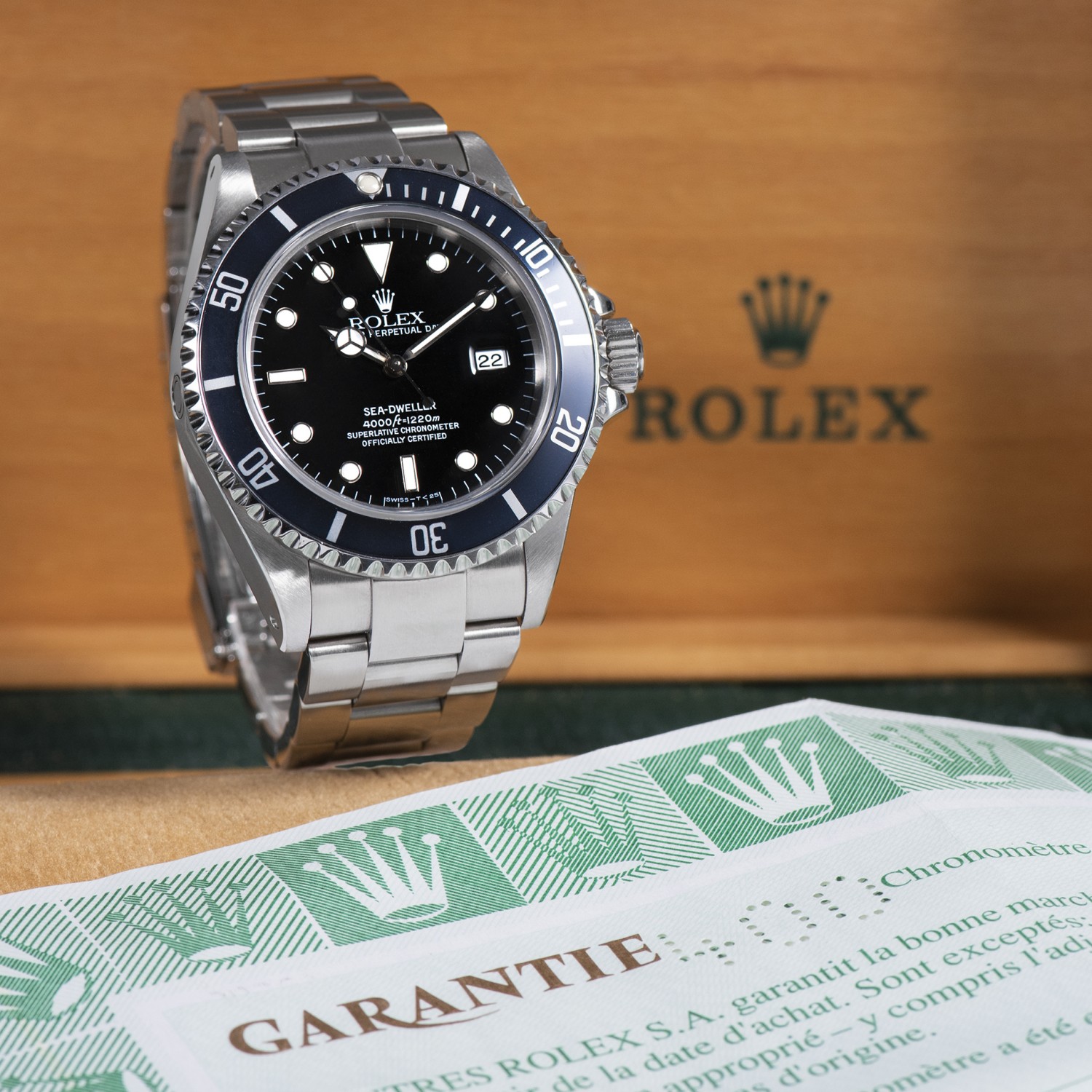 Rolex sea dweller box cheap